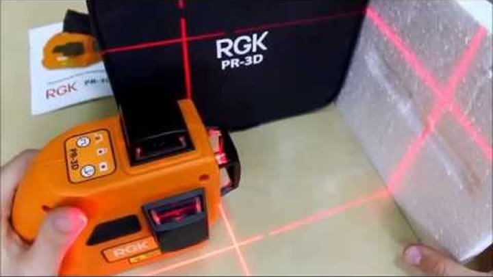 Лазерный уровень RGK PR 3D