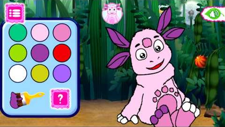 игра раскраска лунтик развивающие игры для детей на андроид