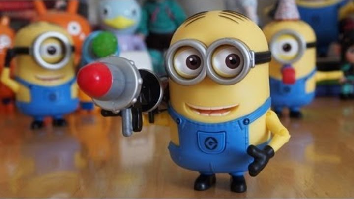 Minion Dave - Despicable Me 2 Deluxe Action Figure Toy Unboxing & Review