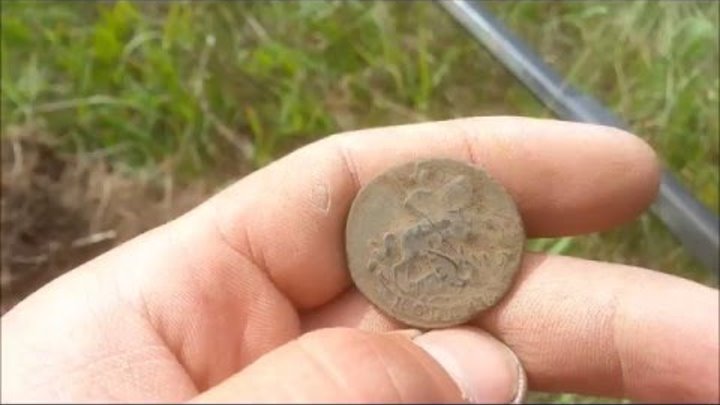 Коп в Татарстане Часть вторая Копейка Екатерины 2 XP DEUS Коп в Татарстане Часть вторая Копейка Екатерины 2 XP DEUS