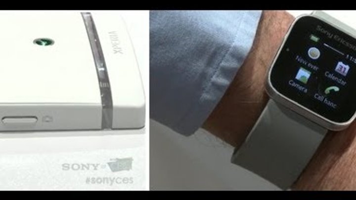 CES 2012: New Xperia S Phone by Sony! First Hands On Demo + New Smart Watch!