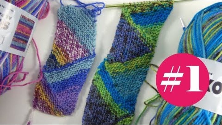 Stricken mit eliZZZa * Mustergarne verarbeiten * Triangel Technik * Teil 1 * Intro Stricken mit eliZZZa * Mustergarne verarbeiten * Triangel Technik * Teil 1 * Intro