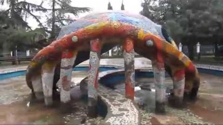 Чудо Юдо Рыба Кит Городской Парк Алушта Крым