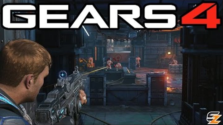 Gears of War 4 Multiplayer Gameplay - Lancer Gameplay! (Xbox One Gears 4 Beta)