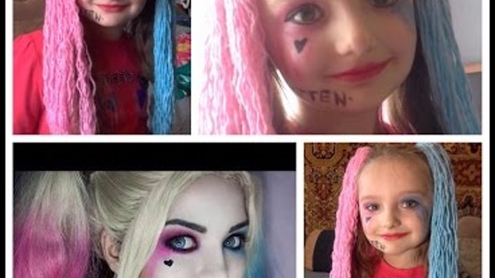 Макияж ХАРЛИ КВИНН из Отряда самоубийц.Makeup HARLEY QUINN from the Suicide Squad. Макияж ХАРЛИ КВИНН из Отряда самоубийц.Makeup HARLEY QUINN from the Suicide Squad.