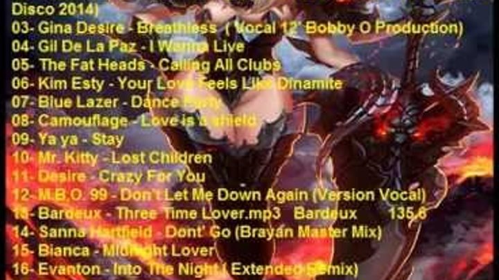 High Energy e Italo Disco Mix Platino 2016 Vol. 3 DarkangelDJ