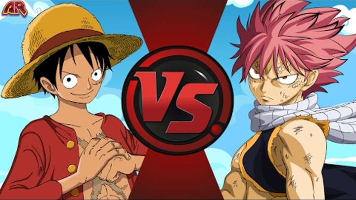 LUFFY vs NATSU! (One Piece vs Fairy Tail) Cartoon Fight Club Episode 157