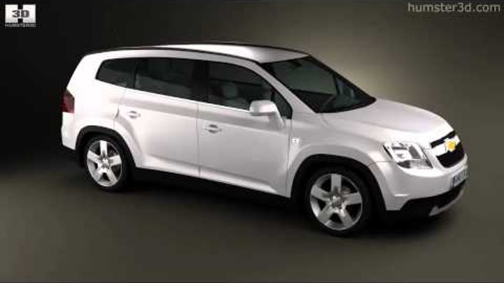 Chevrolet Orlando 2011 - 2012 by 3D model store Humster3D.com