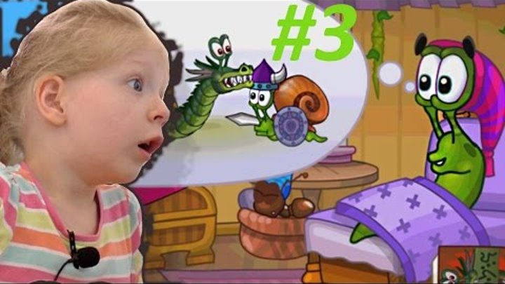 Детская игра про улитку Snail Bob 2 – СКЕЛЕТЫ НАПАЛИ НА УЛИТКУ. Мультик игра для малышей! Часть #3
