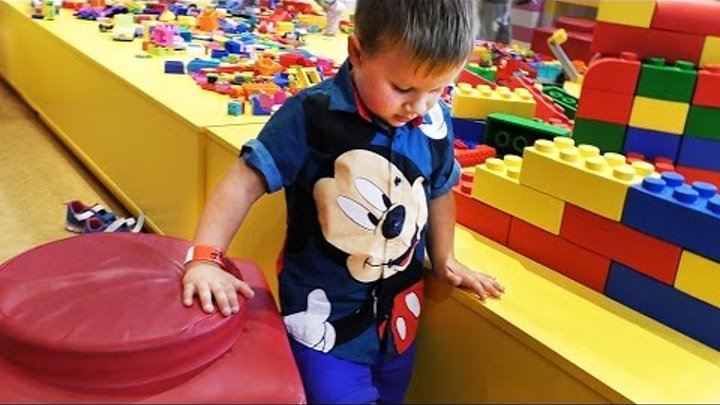 ★ Лего LEGO City ДЕТСКАЯ ПЛОЩАДКА Игровая Комната Kids Indoor Playground Family Fun Park ЛЕГО СИТИ