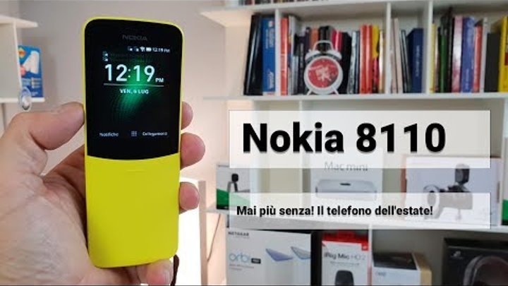 Nokia 8110 4G mai più senza!