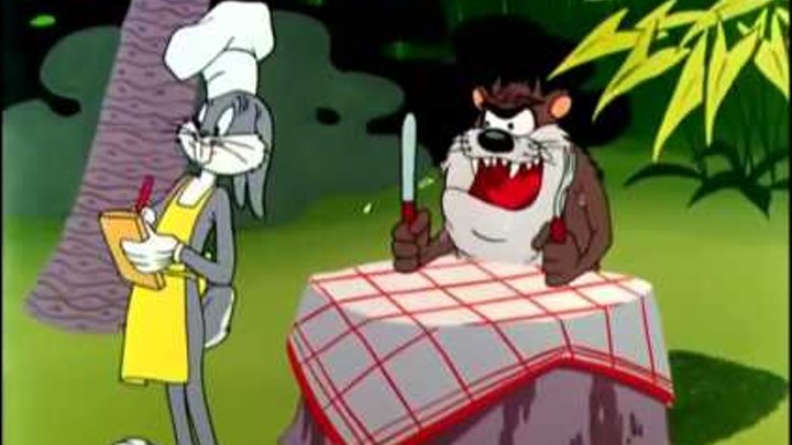 Wild Turkey Surprise Bugs Bunny and Taz Full Clip HD