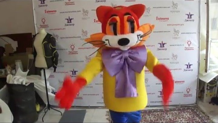 Ростовая кукла Кот Леопольд | Изготовление ростовых кукол | iclowns.ru Ростовая кукла Кот Леопольд | Изготовление ростовых кукол | iclowns.ru