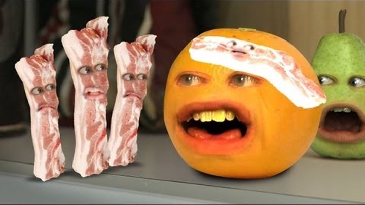 Annoying Orange - Bacon Invaders (ft. Harley from EpicMealTime)