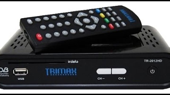 Поиск каналов на Т2 приставке Trimax TR 2012 HD plus смотреть онлайн Поиск каналов на Т2 приставке Trimax TR 2012 HD plus