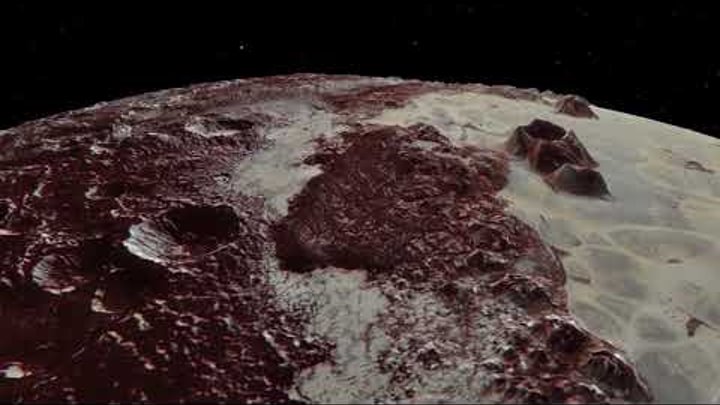 Pluto Flyover From New Horizons