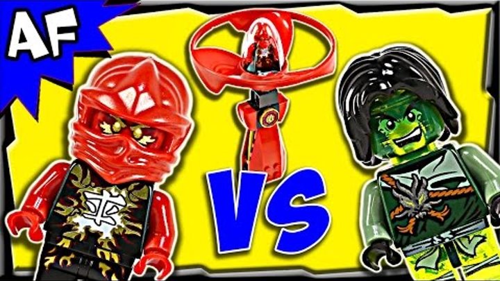 Lego Ninjago KAI vs MORRO Airjitzu Battle & Review 70739