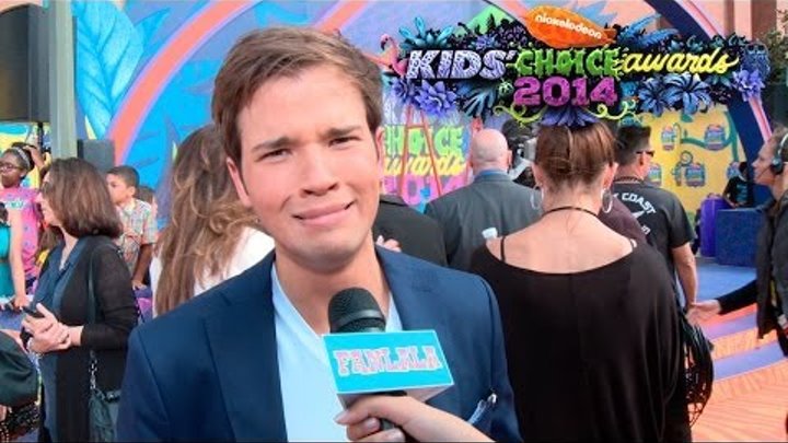 Nathan Kress Doesn't Want To Get Slimed at the Kids' Choice Awards 2014