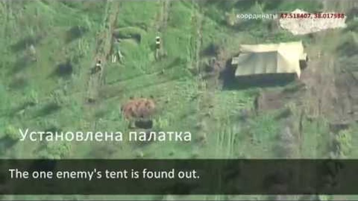 Drones Found Russian Base Inside Ukraine 2km from Demarcation Line. Russia Is Preparing to Attack.