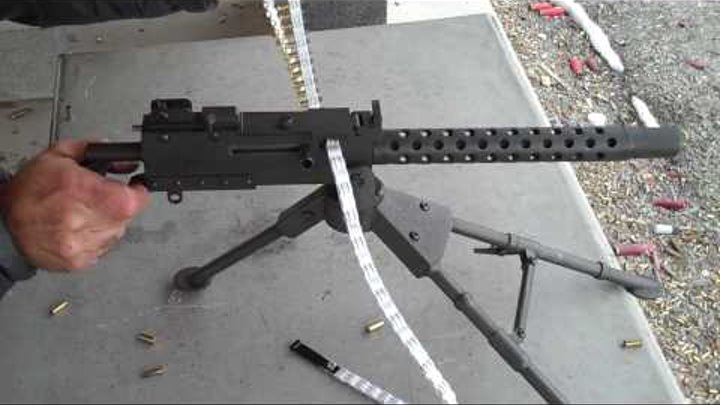 .22 Belt-feed Machine Gun Tippman .22 Belt-feed Machine Gun Tippman