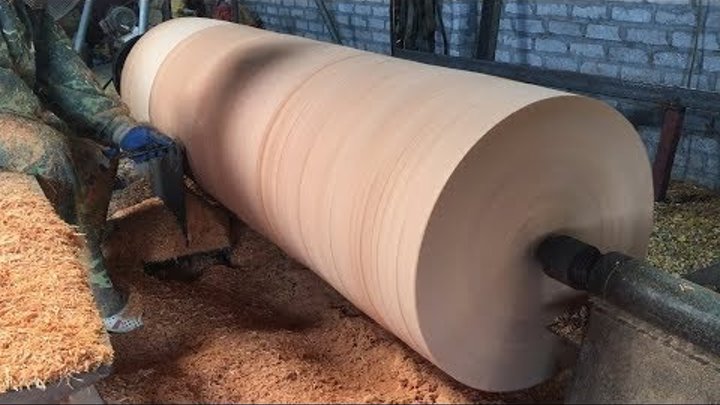 Dangerous Woodturning | Giant Wood Lathes - One Big Tree Create A Wood Vase