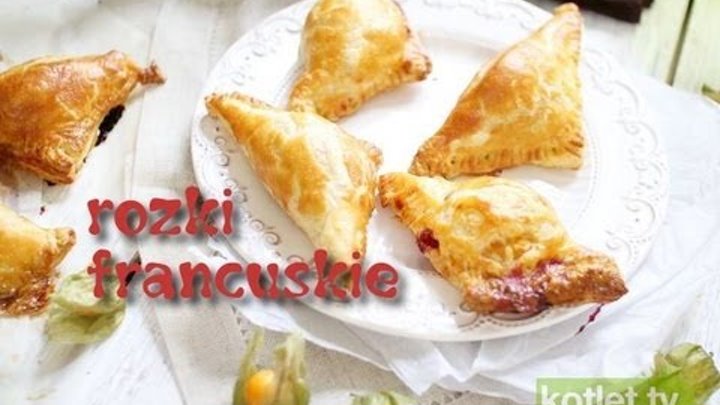 Francuskie rożki z tamarillo lub innymi owocami - Kotlet.TV