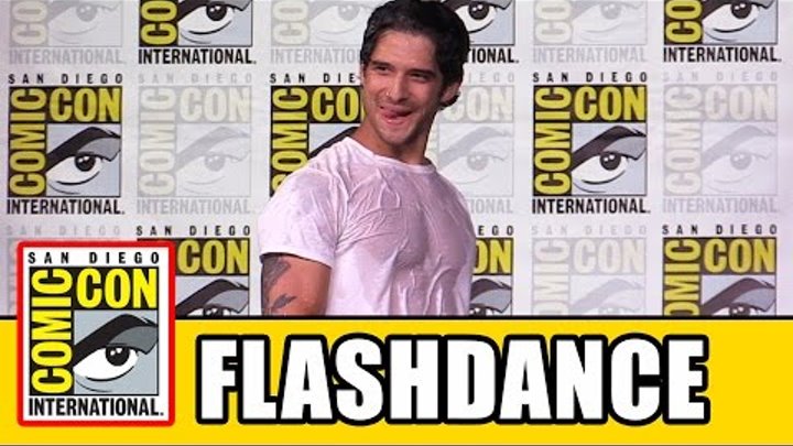 Tyler Posey Performs Flashdance at TEEN WOLF Comic Con 2016 Panel