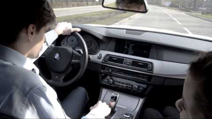 Тест-драйв BMW 5 Series F10 2012 г.в. Тест-драйв BMW 5 Series F10 2012 г.в.