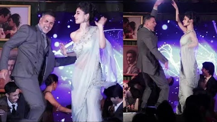 Akshay Kumar's CRAZY DANCE With Mouni Roy On Table At GOLD Music Launch Event Akshay Kumar's CRAZY DANCE With Mouni Roy On Table At GOLD Music Launch Event