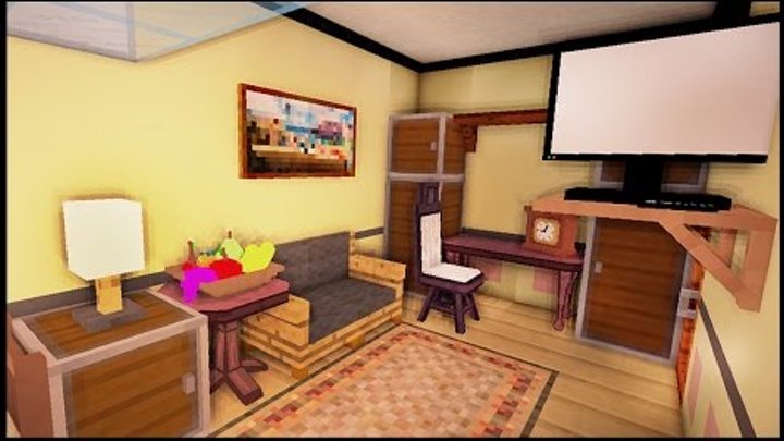 Детская комната и спальня - Серия 18.5 - Minecraft - Строительный креатив 2