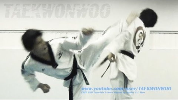 Taekwondo Front Foot Whip (Hook) Kick Tutorial (TaekwonWoo)