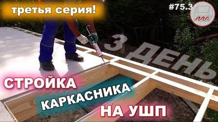 Строим двухэтажный каркасный дом | Стройка каркасника в 2 этажа на УШП в Белоострове #75.3 Строим двухэтажный каркасный дом | Стройка каркасника в 2 этажа на УШП в Белоострове #75.3