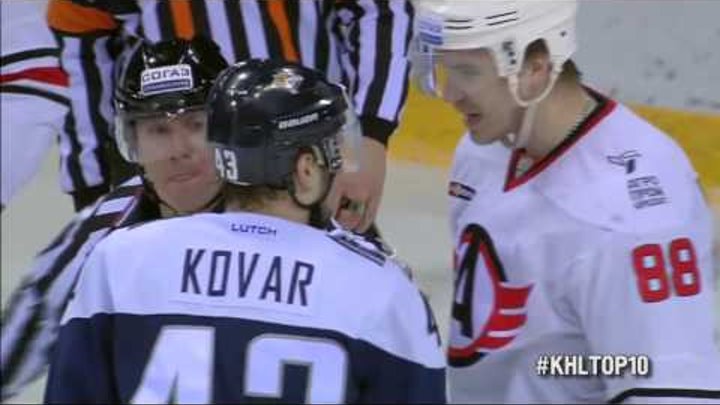 KHL Top 10 Saves for 2016 Gagarin Cup Round 1-2