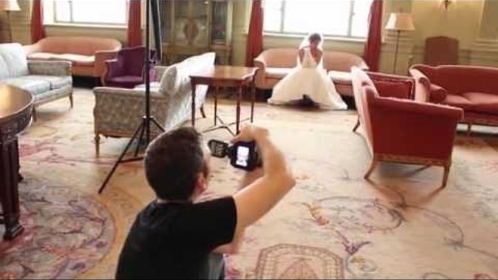 Behind the Scenes: Bridal Photo Shoot