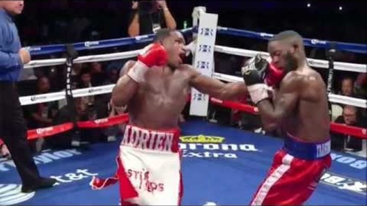 Adrien Broner Knocks Down Emanuel Taylor - SHOWTIME Boxing