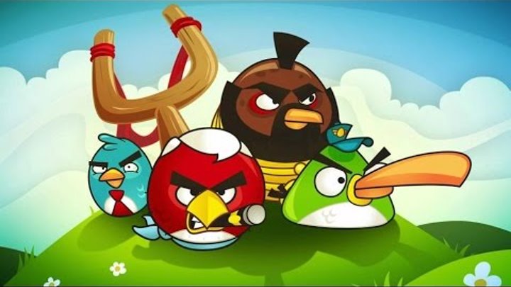 Angry Birds Злые Птицы Игра как Мультик Игра для Детей