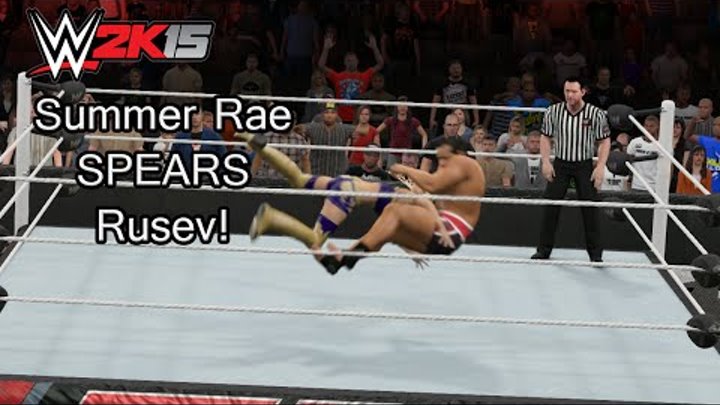 WWE 2K15 PC Mod - Summer Rae SPEARS Rusev for the win (Road to WWE 2K16) WWE 2K15 PC Mod - Summer Rae SPEARS Rusev for the win (Road to WWE 2K16)