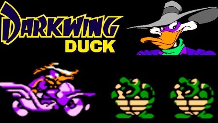 Darkwing Duck (Чёрный Плащ) прохождение (NES, Famicom, Dendy)