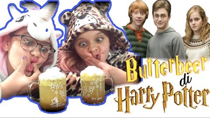 Сливочное пиво Гарри Поттера | BurroBirra di Harry Potter |#butterbeer