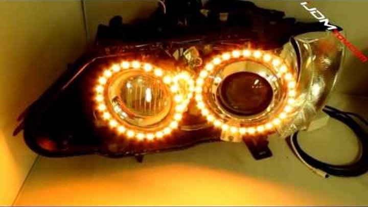 iJDMTOY BMW E92 328i 335i M3 RGB LED Angel Eyes Halo Rings iJDMTOY BMW E92 328i 335i M3 RGB LED Angel Eyes Halo Rings