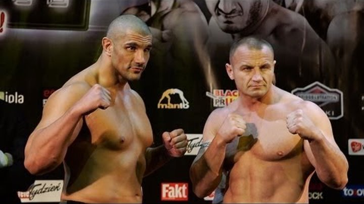 Highlight z ważenia przed Galą KSW 17 / KSW 17 weight in Highlight z ważenia przed Galą KSW 17 / KSW 17 weight in