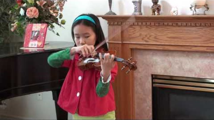 Mercedes Cheung (Age 8) Paganini: 24 Caprices, No. 24