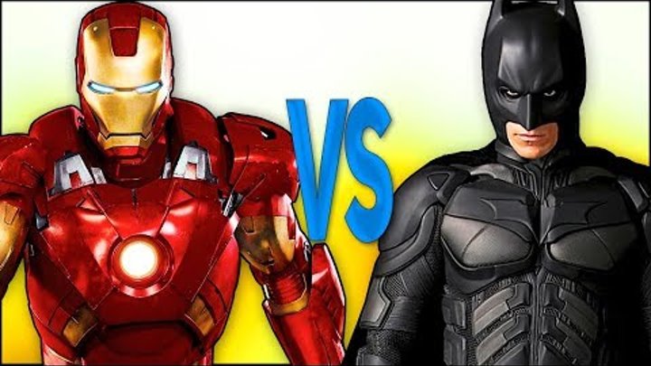 БЭТМЕН VS ЖЕЛЕЗНЫЙ ЧЕЛОВЕК | СУПЕР РЭП БИТВА | Batman justice league ПРОТИВ Iron Man avengers movie