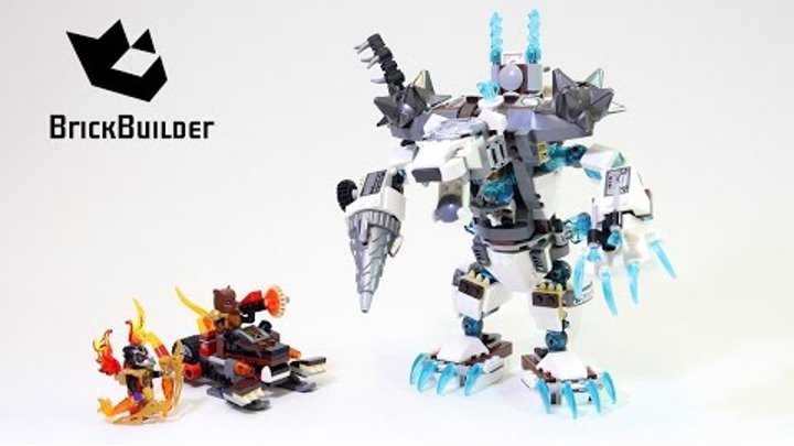 Lego Chima 70223 Icebite's Claw Driller - Lego Speed build