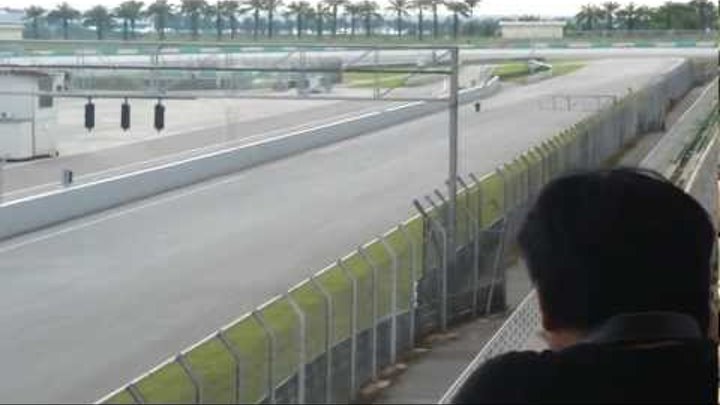 MotoGP Test 2 Sepang 2012- Alvaro Full throttle