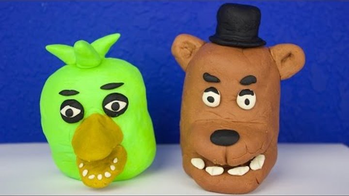 Play-doh 5 Nights at Freddy's Surprises, Angry Birds Mash'ems and More