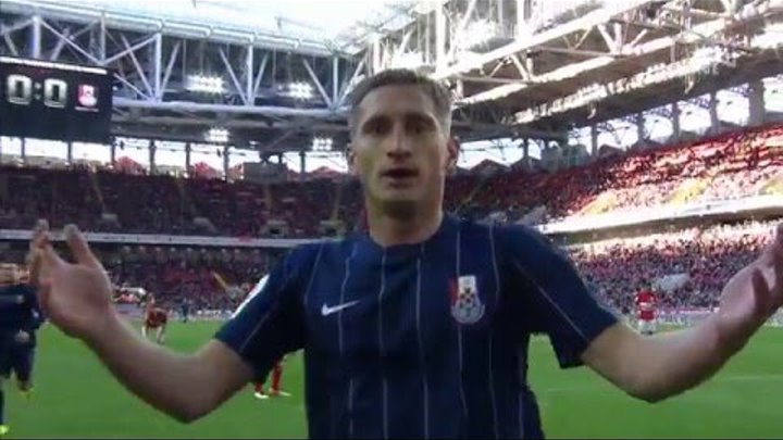 Футбол. РФПЛ. 25-й тур. Спартак - Мордовия 0:1 42' Сергей Самодин Футбол. РФПЛ. 25-й тур. Спартак - Мордовия 0:1 42' Сергей Самодин