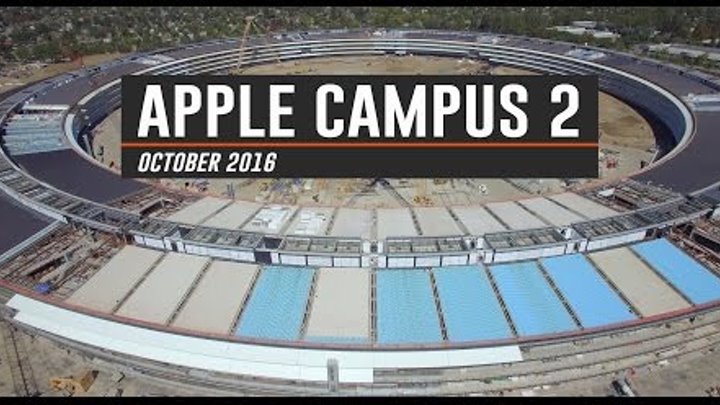 APPLE CAMPUS 2 October 2016 Update 4K