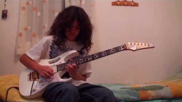 Megadeth - Tornado of Souls guitar Solo 12 years old Cover Megadeth - Tornado of Souls guitar Solo 12 years old Cover