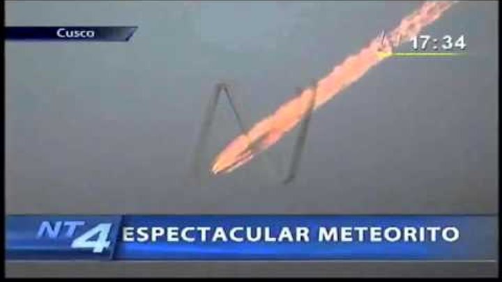 Meteorito en cusco HD ( Pantalla Completa )